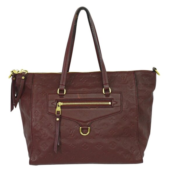 Louis Vuitton Lumineuse PM M94046 Leather Shoulder Tote Bag Aurore - Picture 1 of 10
